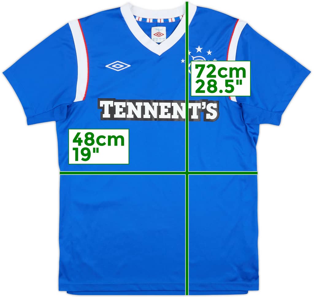 2011-12 Rangers Home Shirt - 7/10 - (M)