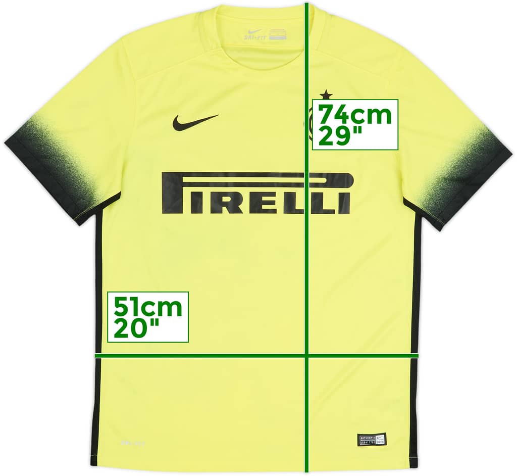 2015-16 Inter Milan Third Shirt - 6/10 - (M)
