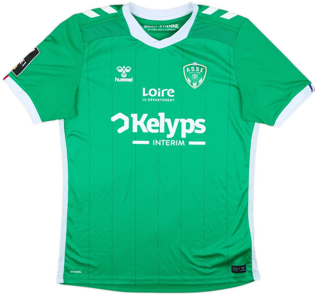 2024-25 Saint Etienne Home Shirt - 8/10 - (L)