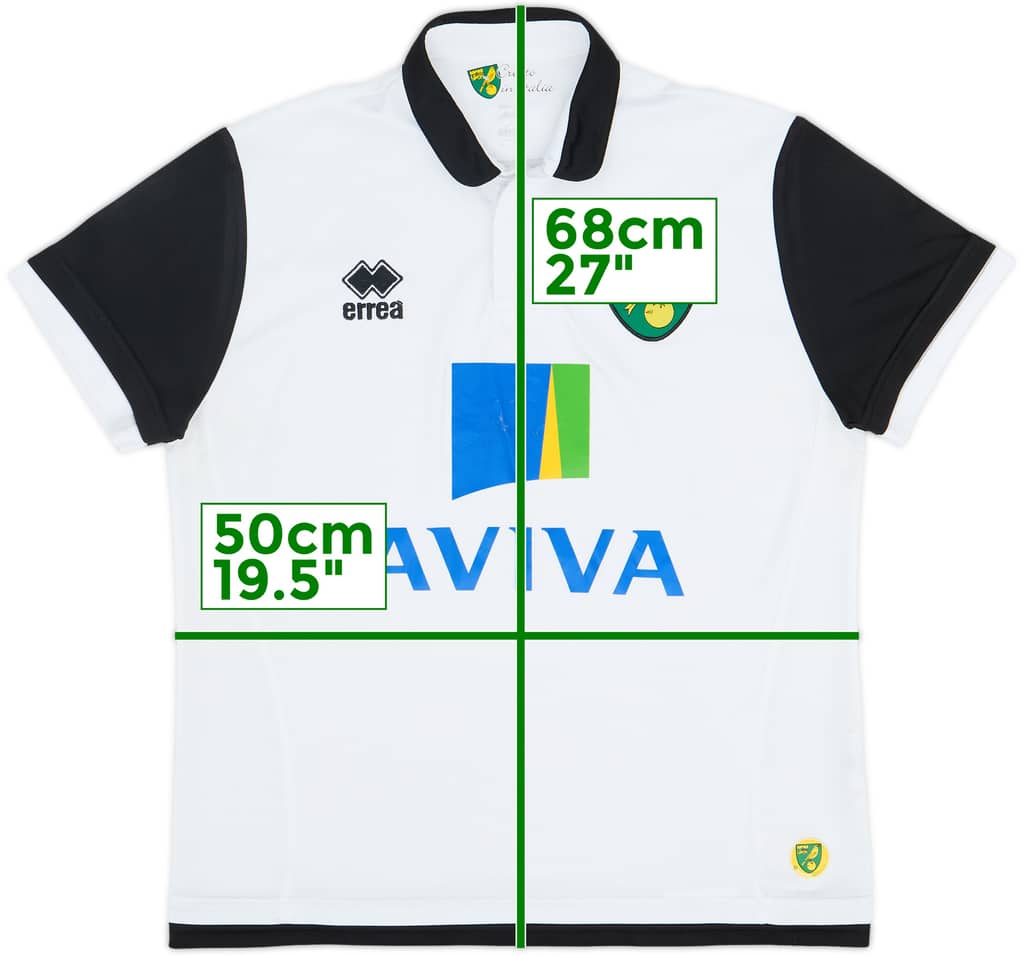 2013-14 Norwich Away Shirt - 7/10 - (S)
