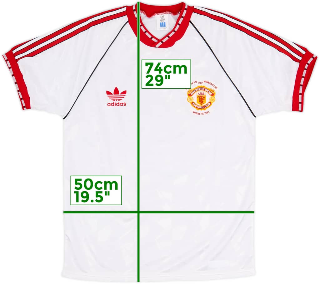 1991 Manchester United ECWC Shirt - 10/10 - (M)