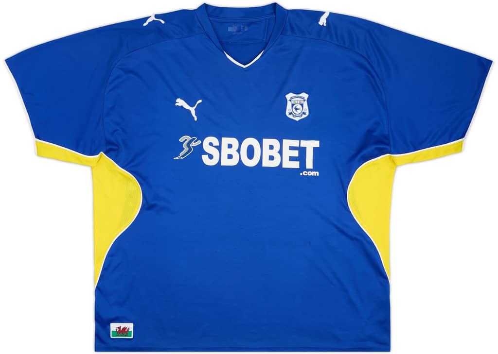 2009-10 Cardiff Home Shirt - 8/10 - (3XL)