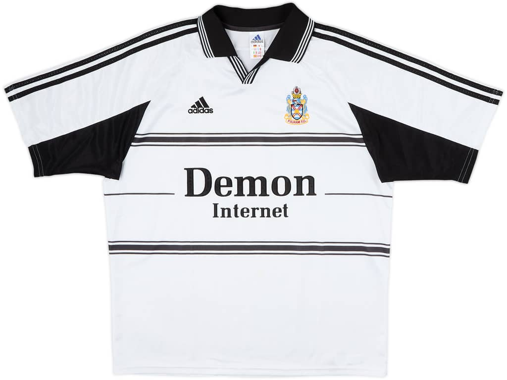 1999-00 Fulham Home Shirt - 8/10 - (L)