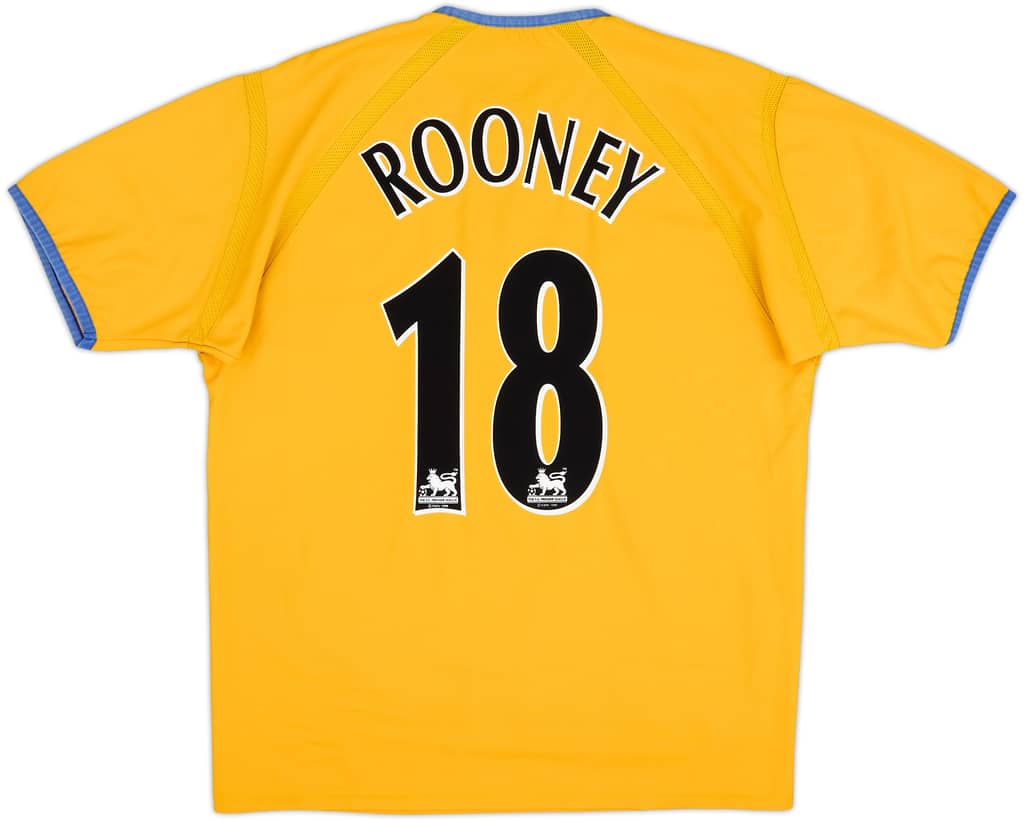 2003-04 Everton Away Shirt Rooney #18 - 7/10 - (L)