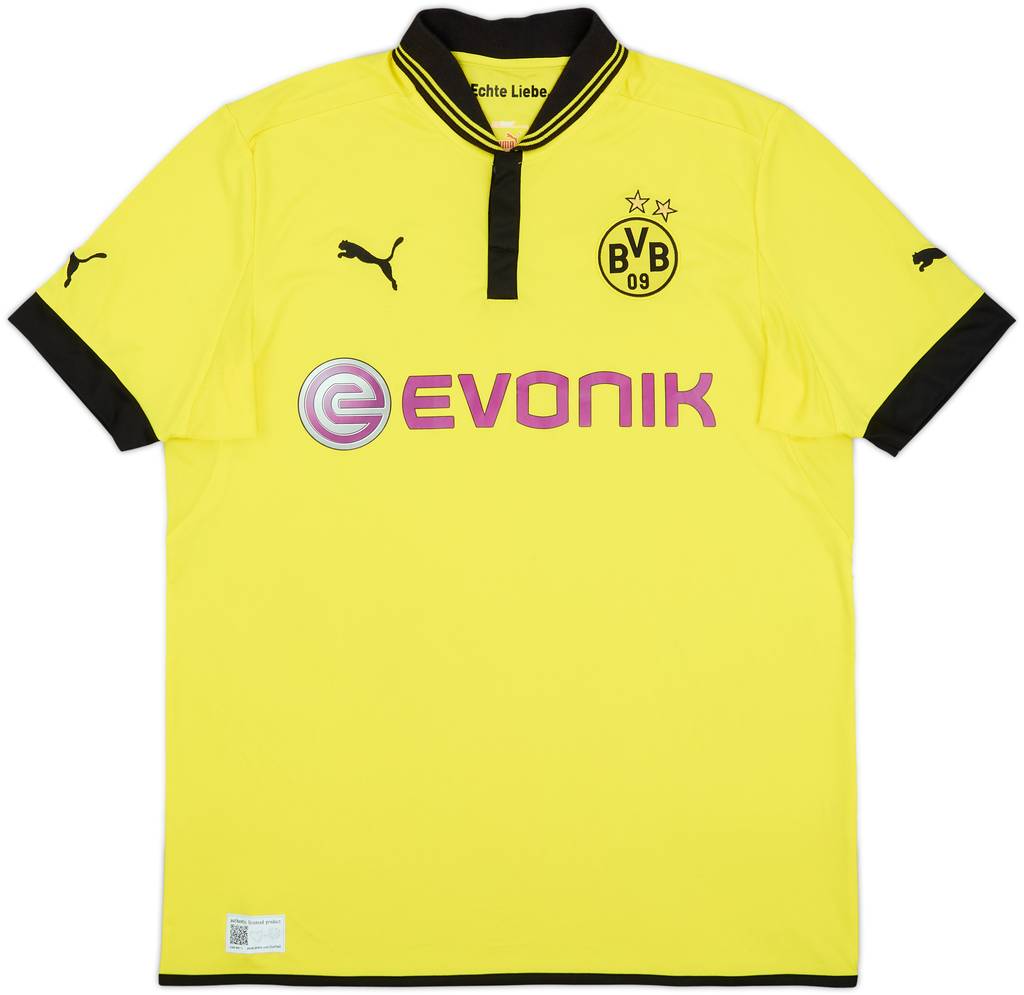 2012-13 Borussia Dortmund Home Shirt - 9/10 - (XL)
