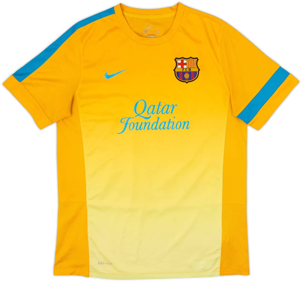 2013-14 Barcelona Nike Training Shirt - 9/10 - (L)