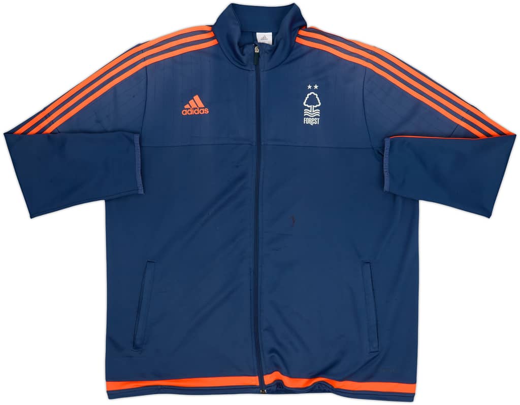 2015-16 Nottingham Forest adidas Track Jacket - 5/10 - (XXL)