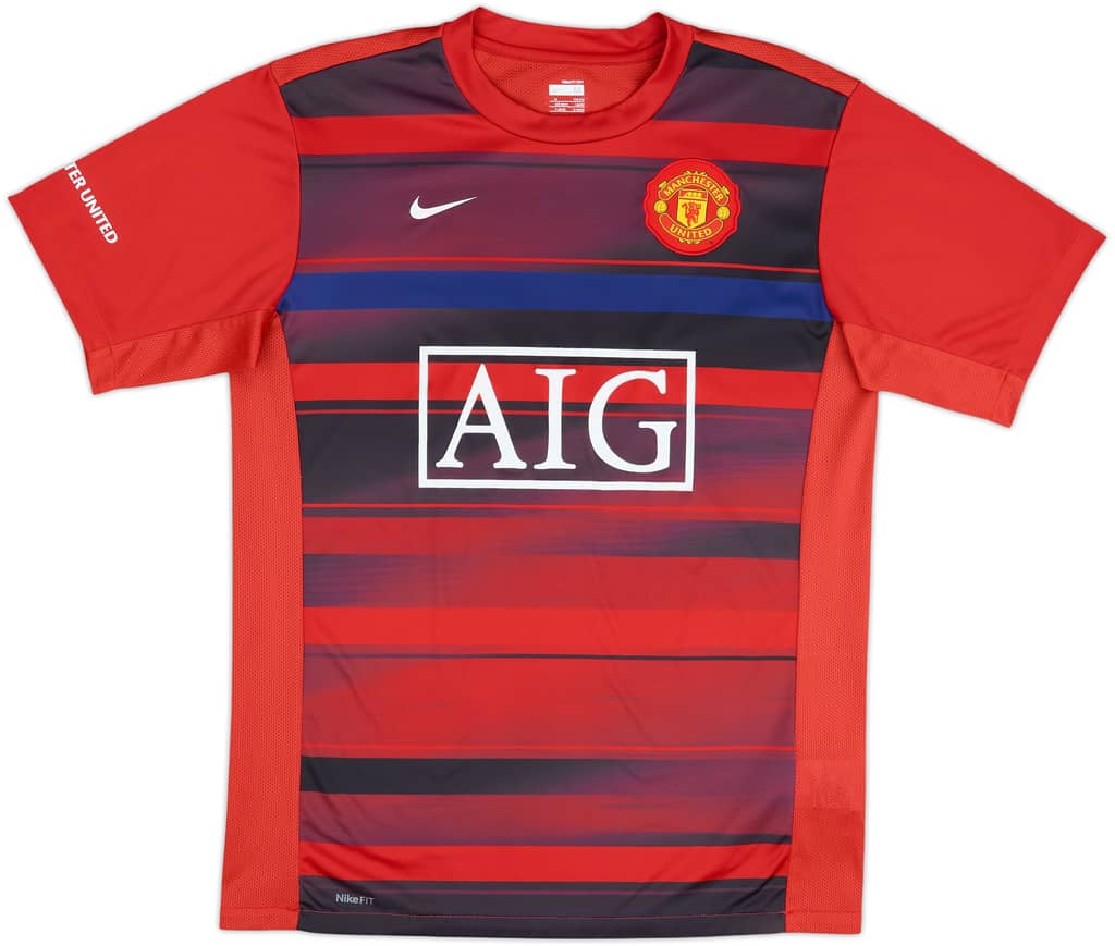 2009-10 Manchester United Nike Training Shirt - 7/10 - (M)