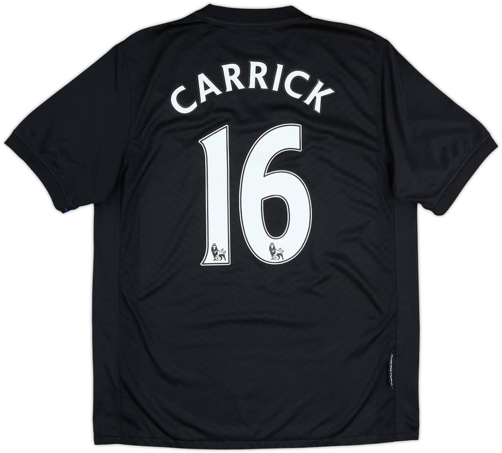 2009-10 Manchester United Away Shirt Carrick #16