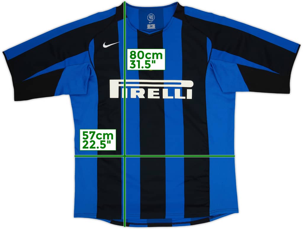 2004-05 Inter Milan Home Shirt - 6/10 - (XL)