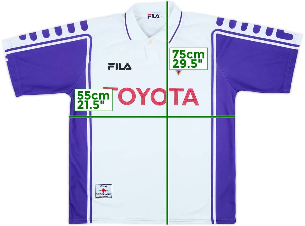 1999-00 Fiorentina Away Shirt - 8/10 - (L)