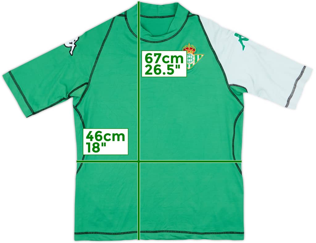 2003-04 Real Betis Away Shirt - 7/10 - (L)