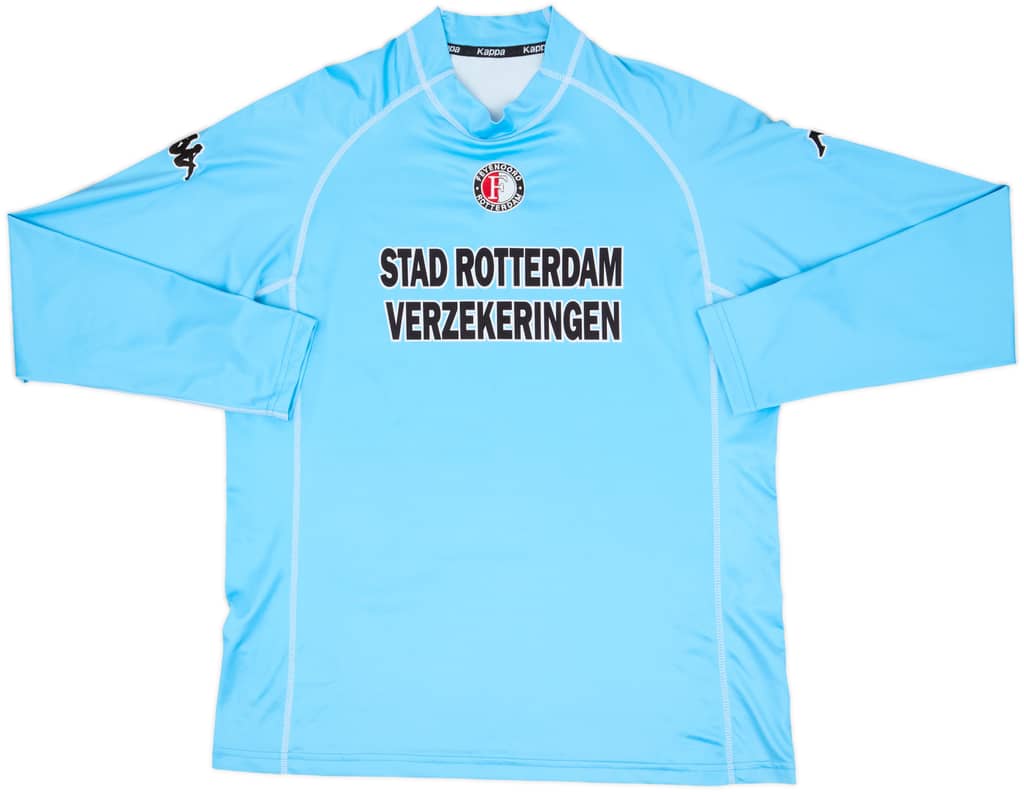 2001-02 Feyenoord Away L/S Shirt - 10/10 - (L)