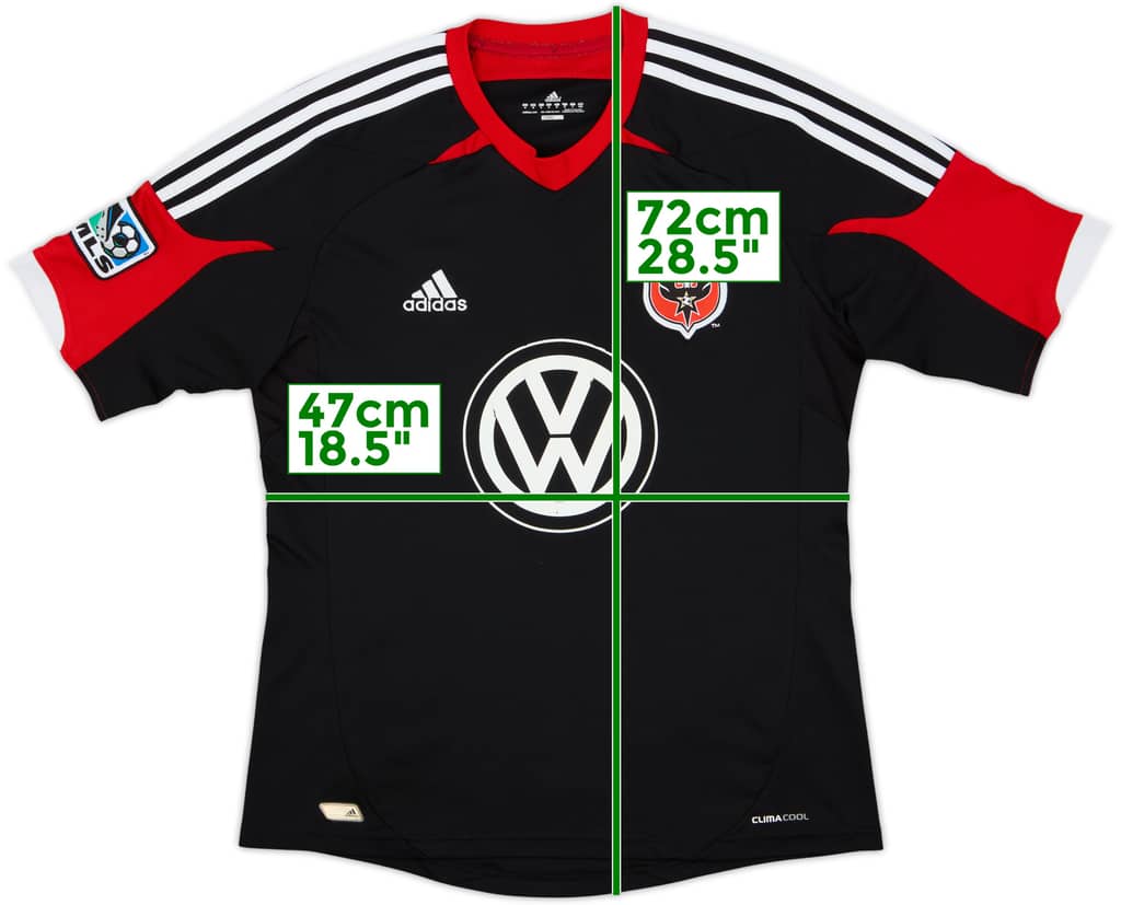 2012-13 DC United Home Shirt - 7/10 - (M)