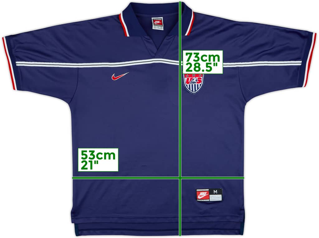 1998-99 Nike Template Shirt (USA) - 9/10 - (M)