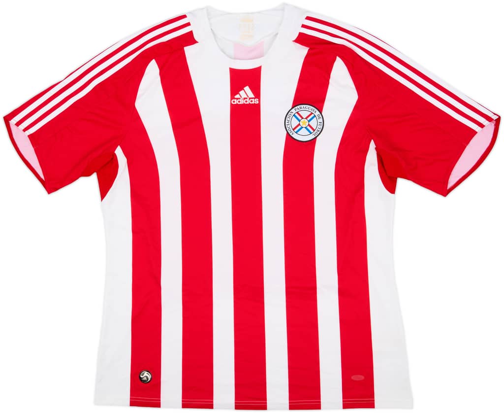 2008-09 Paraguay Home Shirt - 9/10 - (XL)