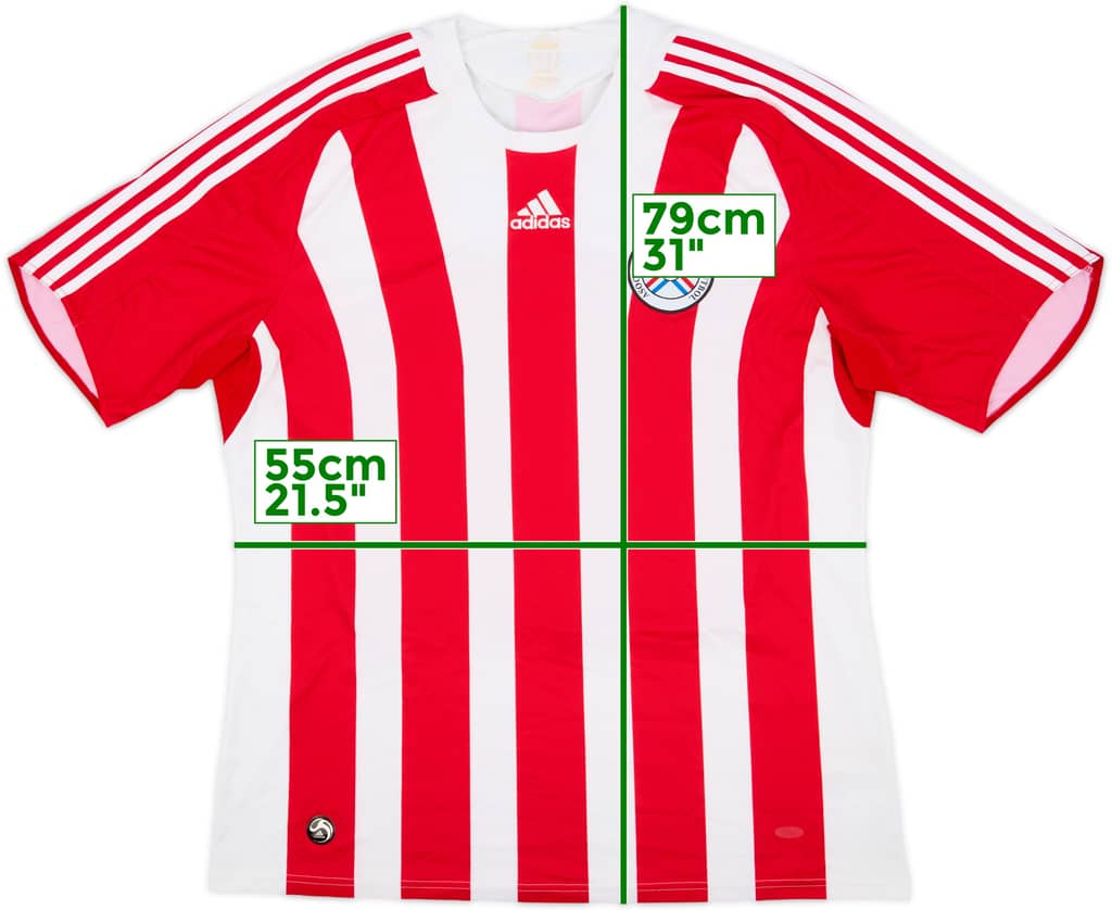 2008-09 Paraguay Home Shirt - 9/10 - (XL)