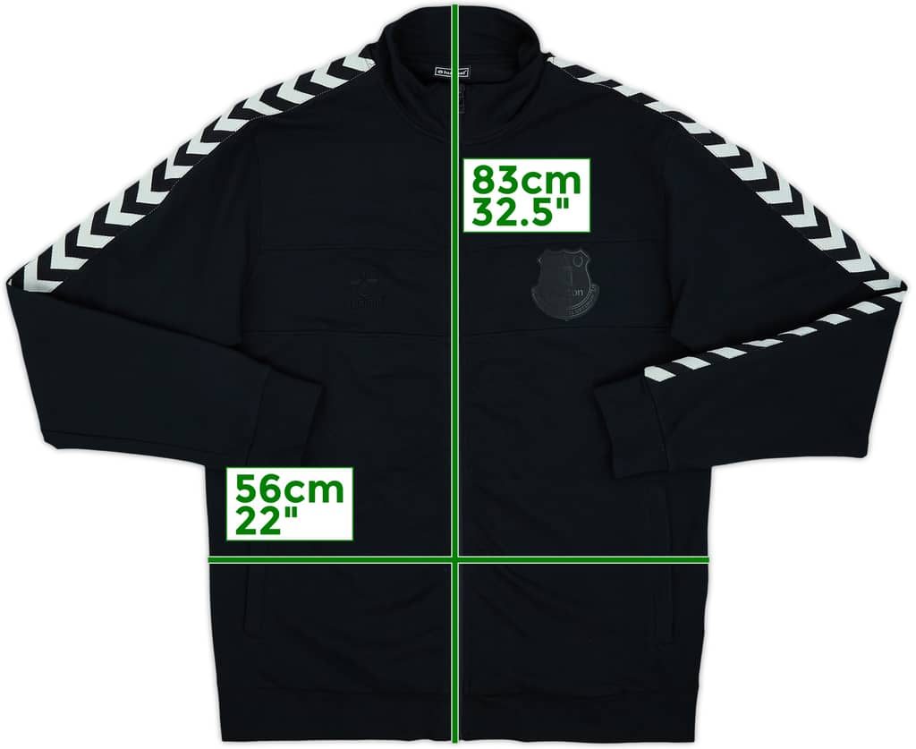 2021-22 Everton Hummel Track Jacket - 8/10 - (XL)