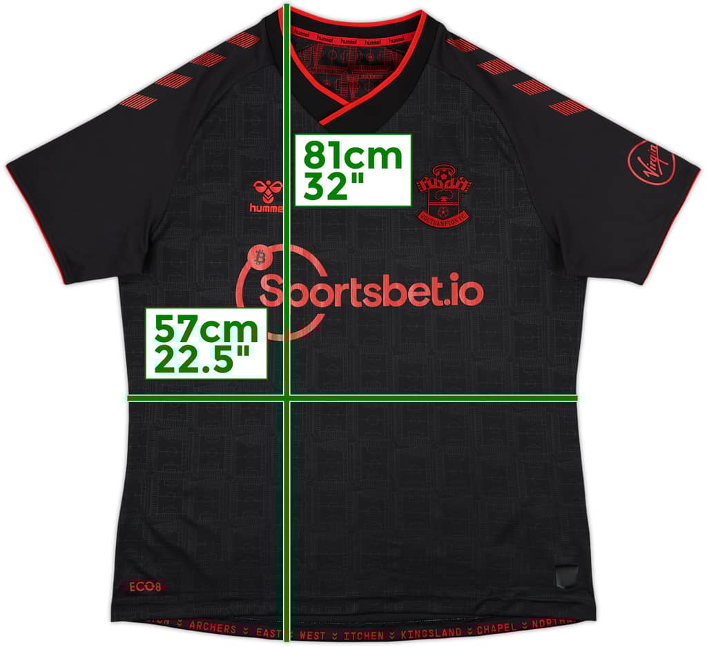 2021-22 Southampton Third Shirt - 8/10 - (XXL)