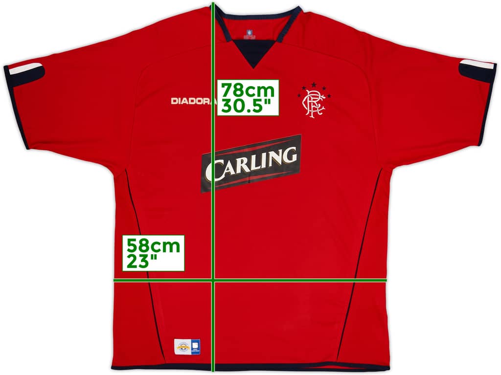 2004-05 Rangers Third Shirt - 10/10 - (XL)