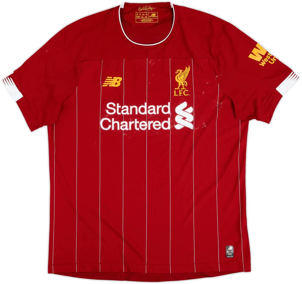 2019-20 Liverpool Home Shirt - 4/10 - (L)