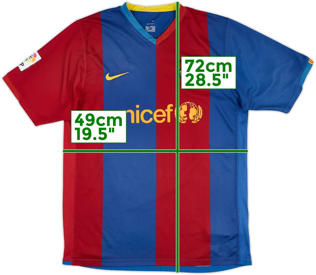 2006-07 Barcelona Home Shirt - 5/10 - (M)