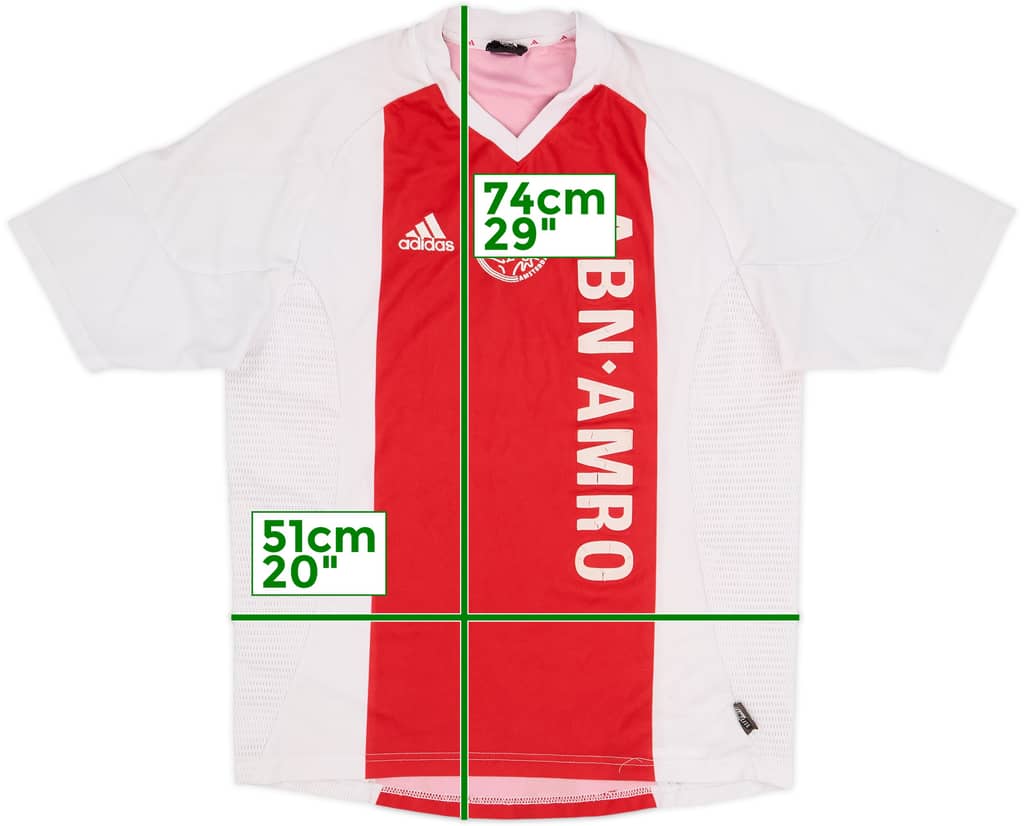 2002-04 Ajax Home Shirt - 5/10 - (M)