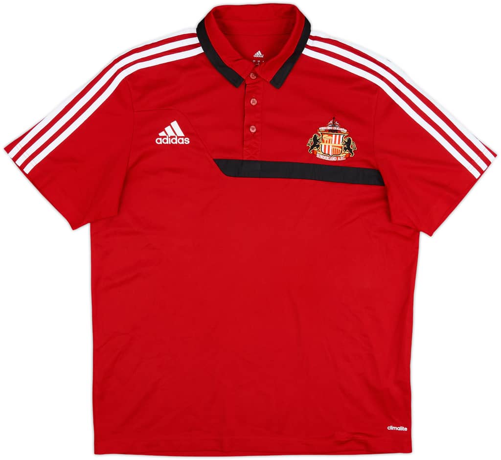 2013-14 Sunderland adidas Polo Shirt - 10/10 - (L)