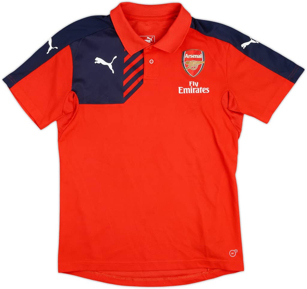 2015-16 Arsenal Puma Polo Shirt - 7/10 - (M)