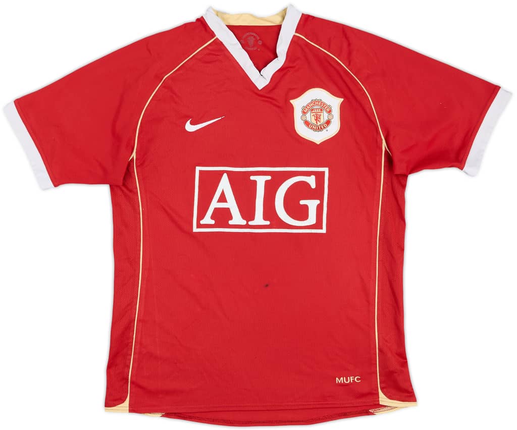 2006-07 Manchester United Home Shirt - 5/10 - (S)