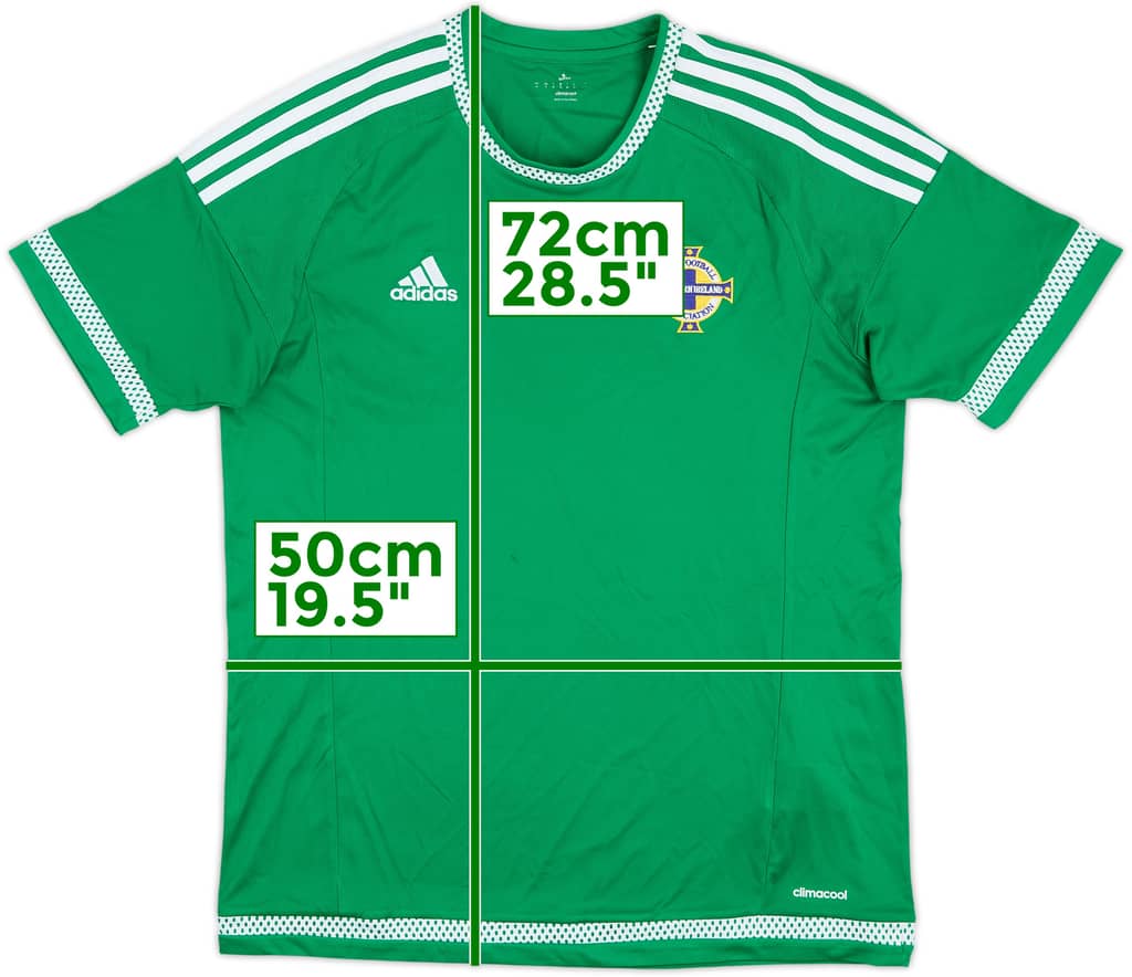 2015 Northern Ireland Home Shirt - 7/10 - (M)
