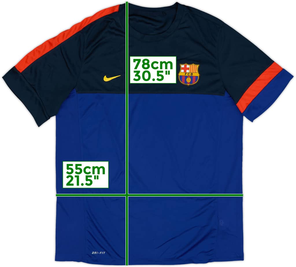 2012-13 Barcelona Nike Training Shirt - 5/10 - (XL)