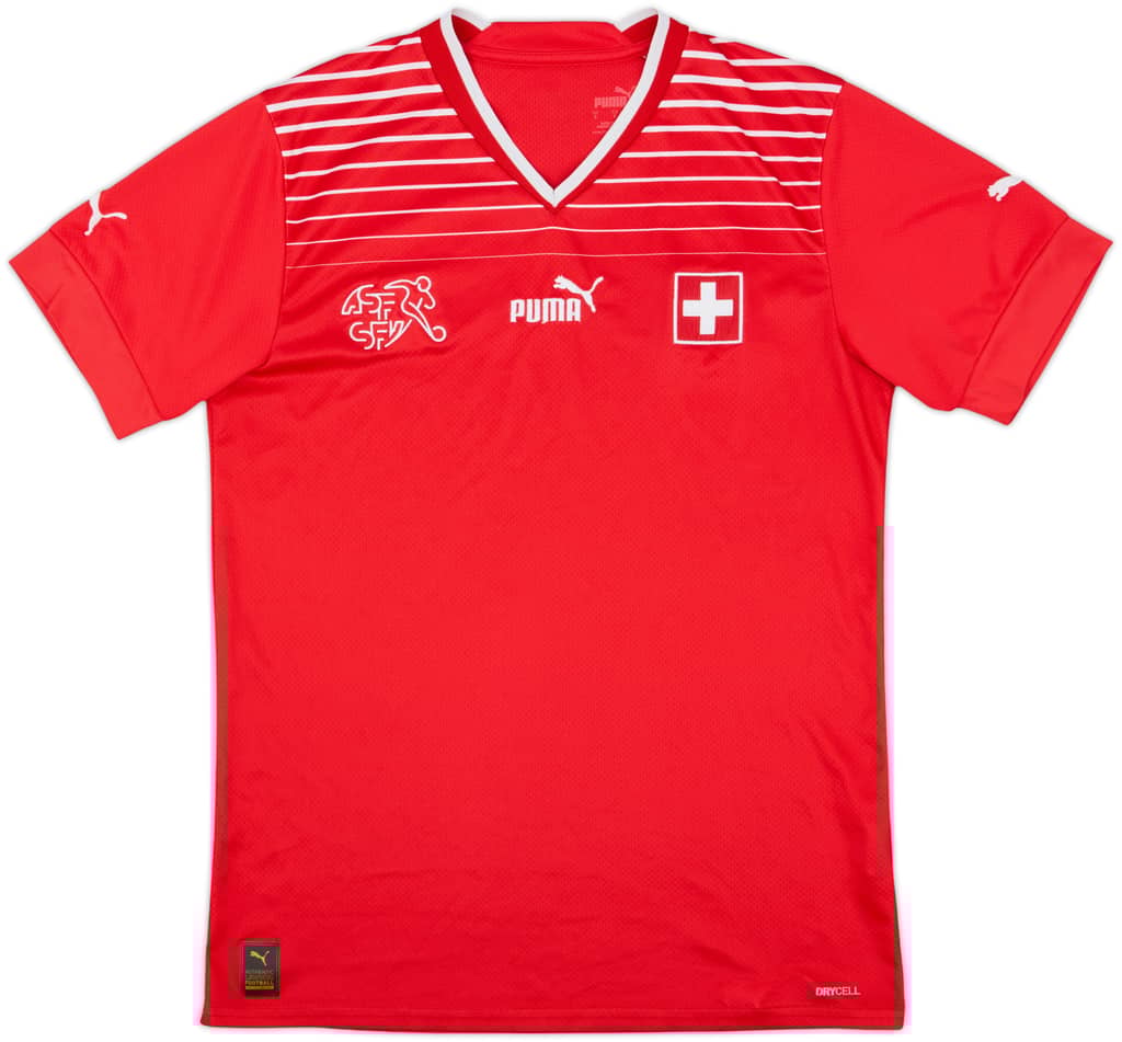 2022-23 Switzerland Home Shirt - 9/10 - (S)
