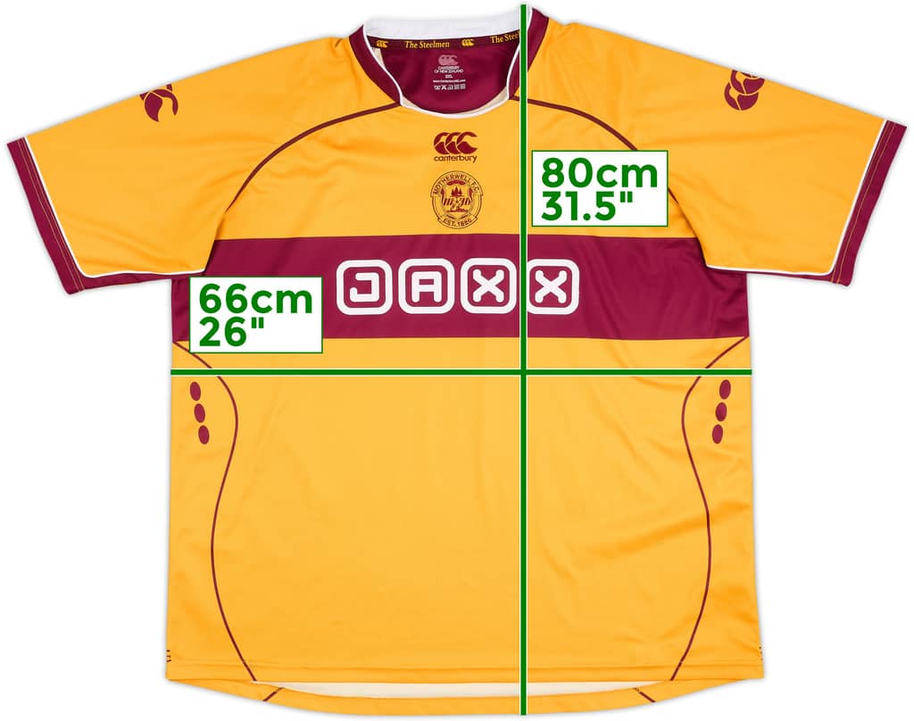 2009-10 Motherwell Home Shirt - 7/10 - (XXL)