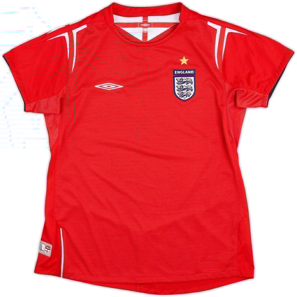 2004-06 England Away Shirt - 10/10 - (Women's S)