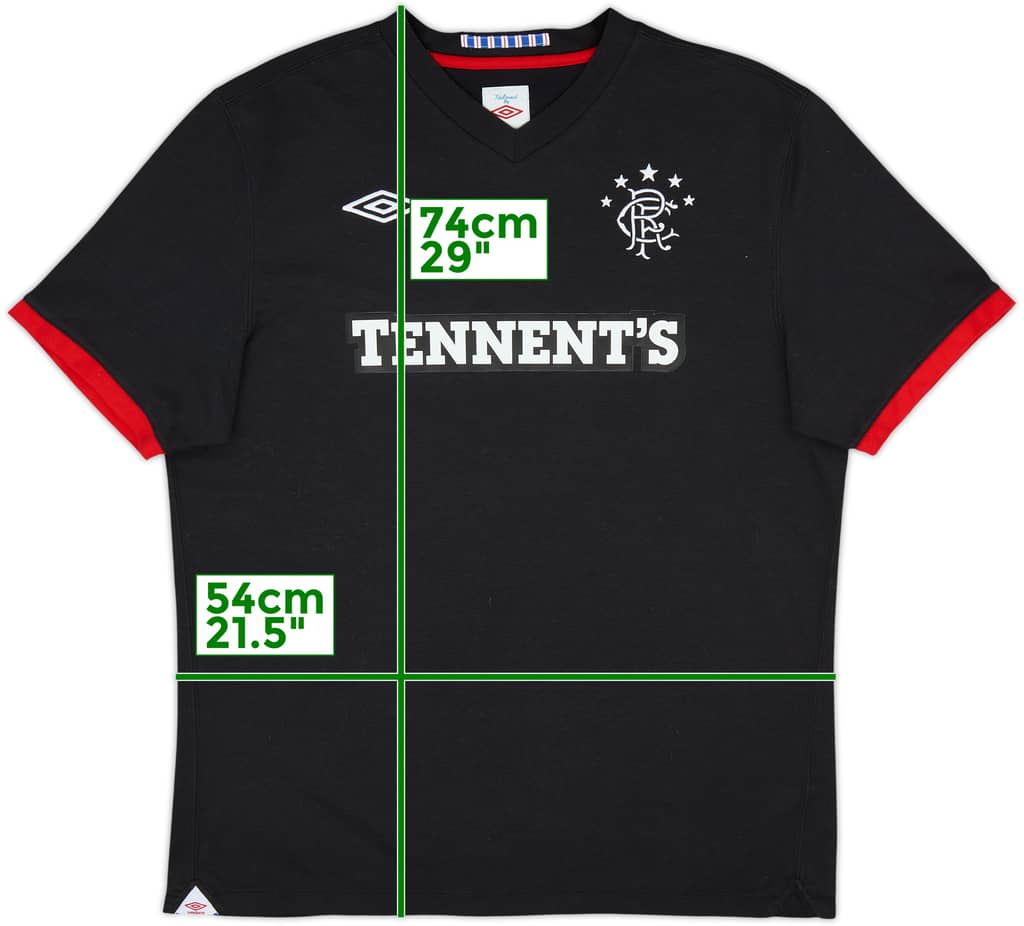 2010-11 Rangers Third Shirt - 9/10 - (L)