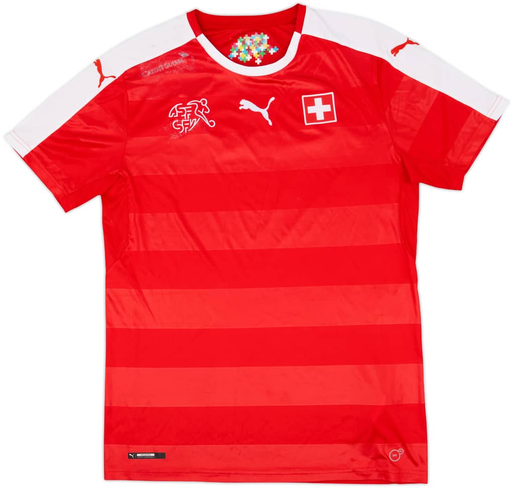 2016-17 Switzerland Home Shirt - 6/10 - (M)