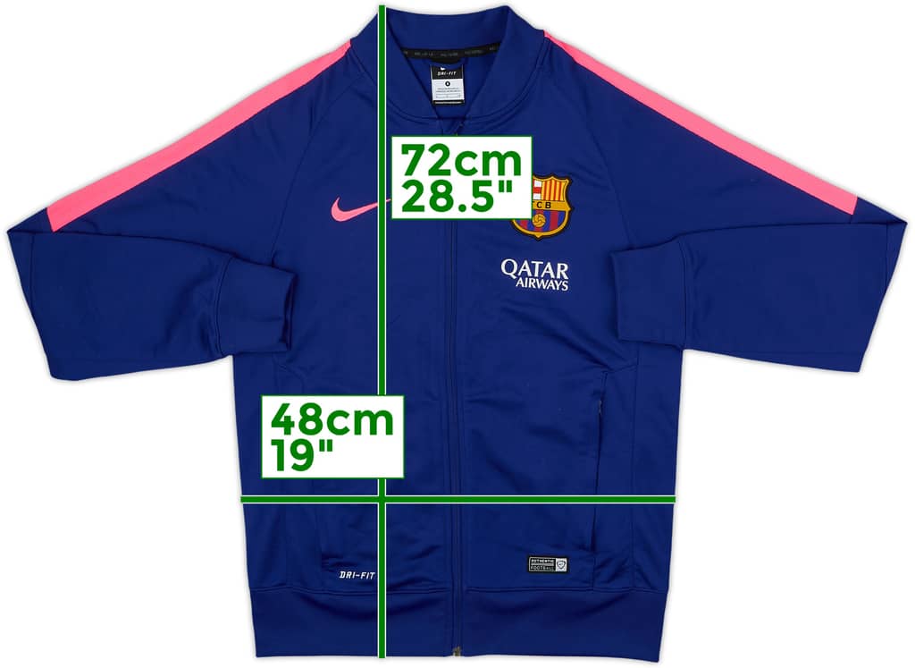 2014-15 Barcelona Nike Track Jacket - 8/10 - (S)