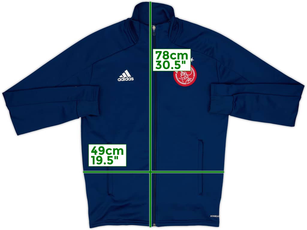2020-21 Ajax adidas Track Jacket - 8/10 - (M)