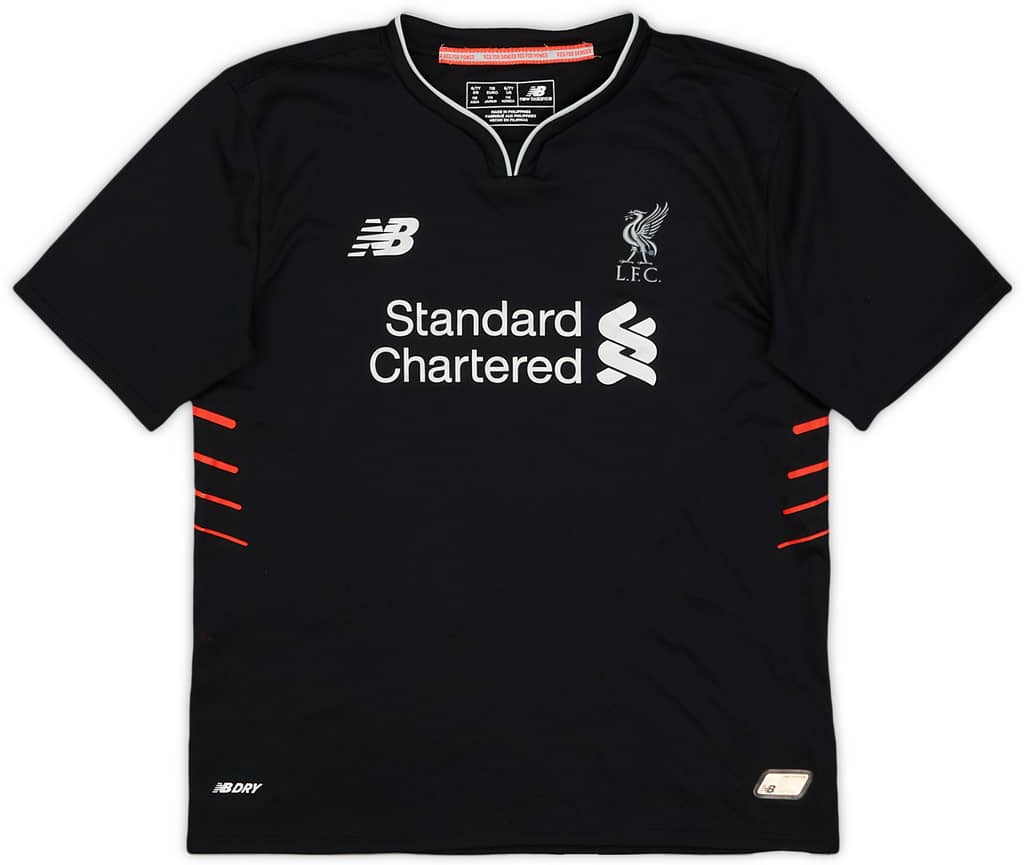 2016-17 Liverpool Away Shirt - 8/10 - (6-7 Years)