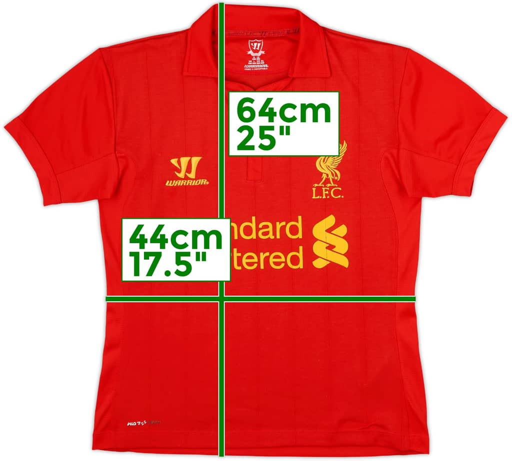 2012-13 Liverpool Home Shirt - 6/10 - (Women's M)