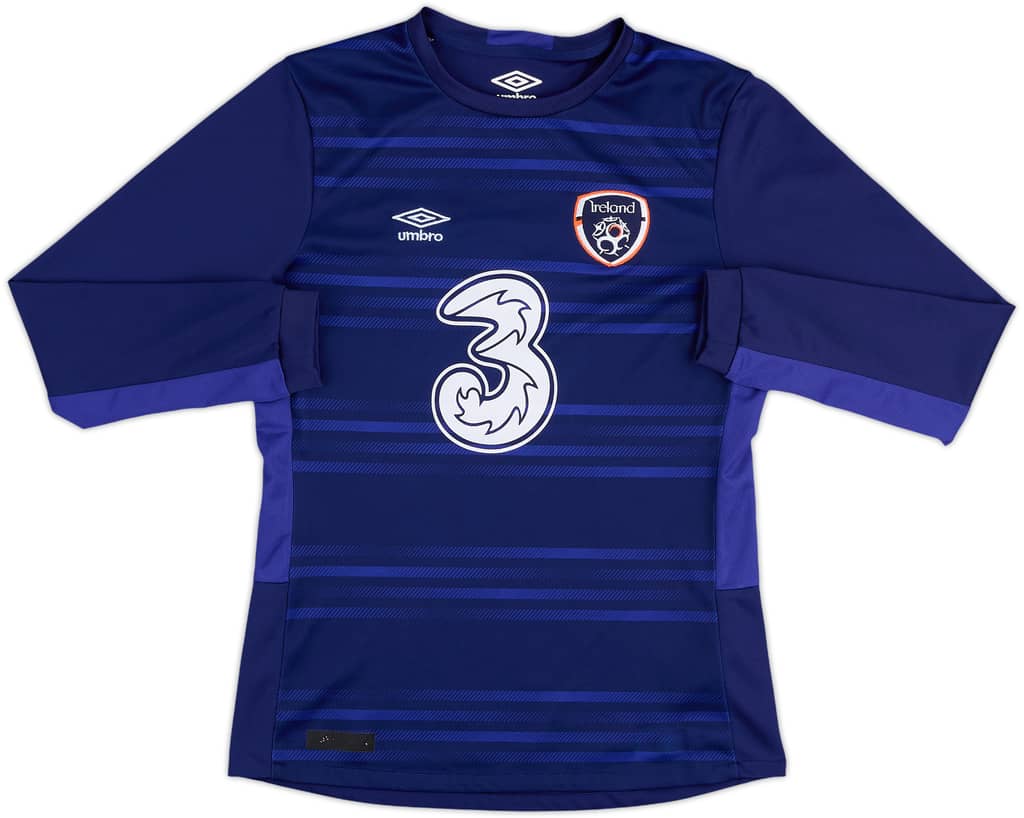 2017-18 Ireland GK Shirt - 9/10 - (L.Boys)