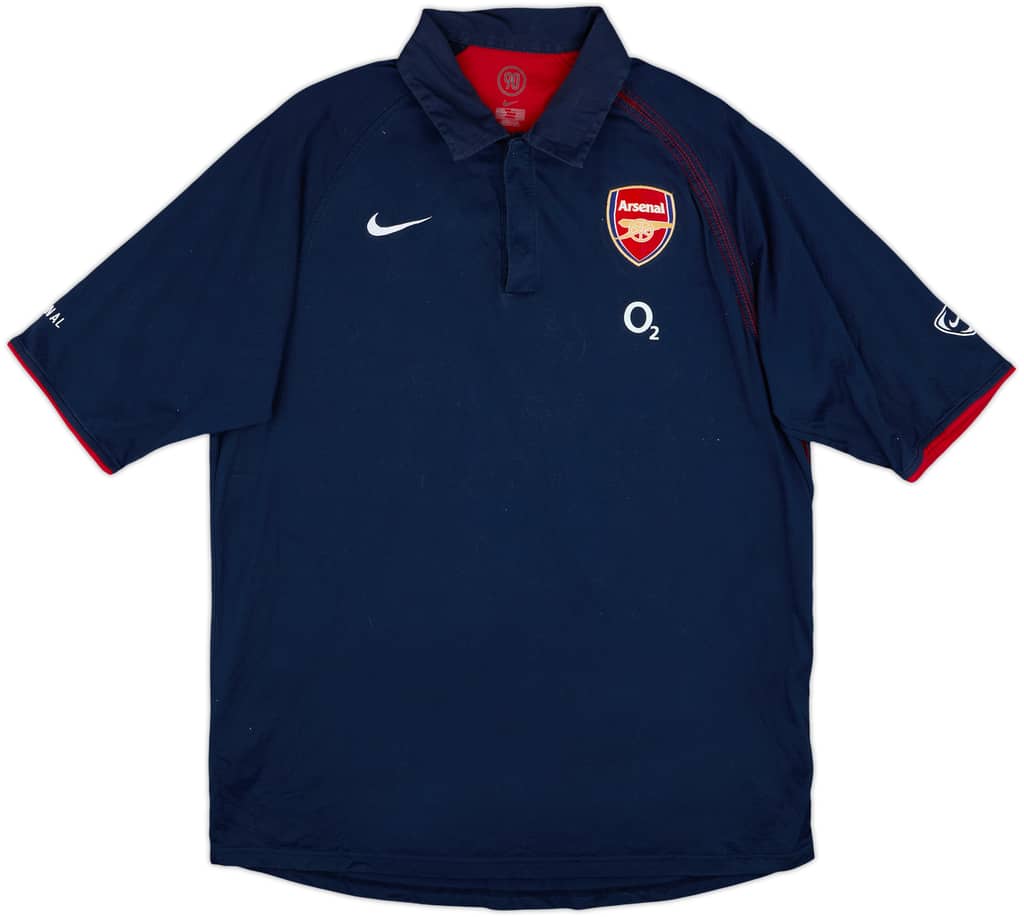 2004-05 Arsenal Nike Polo Shirt - 7/10 - (XL)