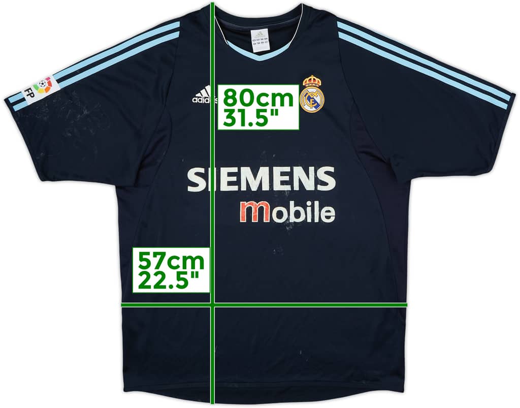 2003-04 Real Madrid Away Shirt - 4/10 - (L)
