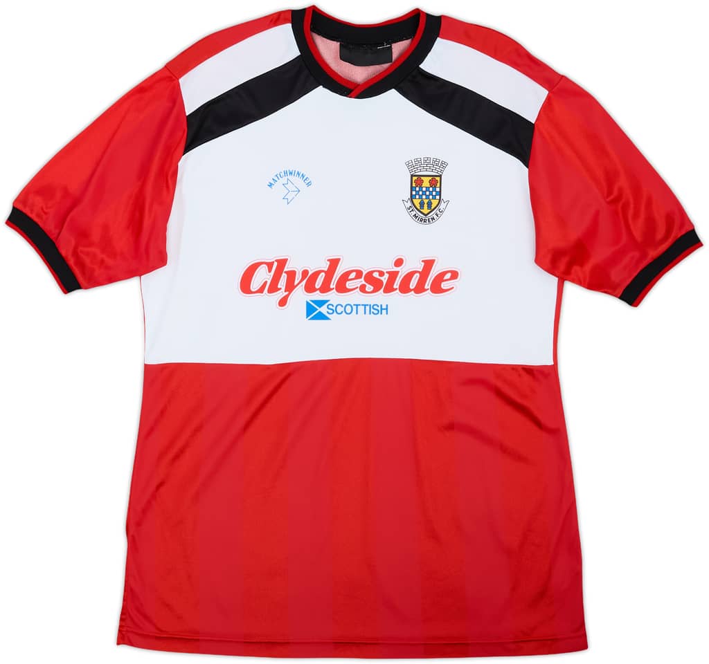 1987-89 St Mirren Away Shirt - 9/10 - (M)