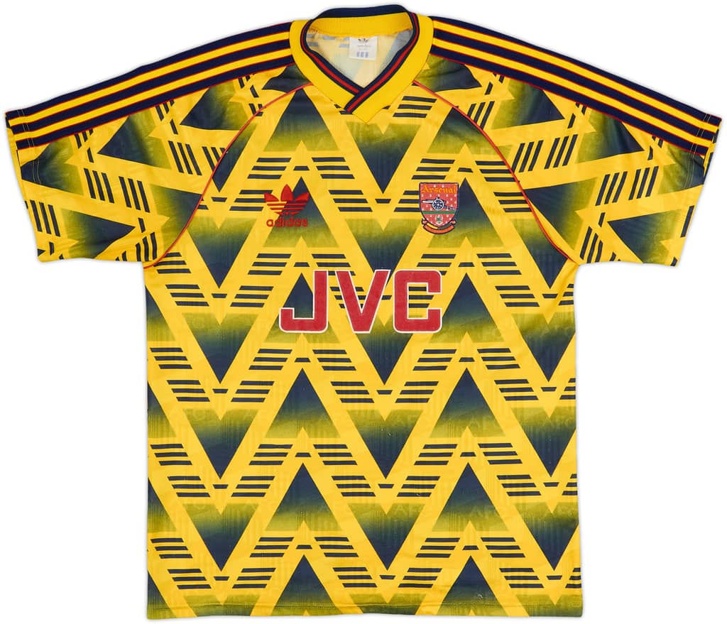 1991-93 Arsenal Away Shirt - 8/10 - (M)