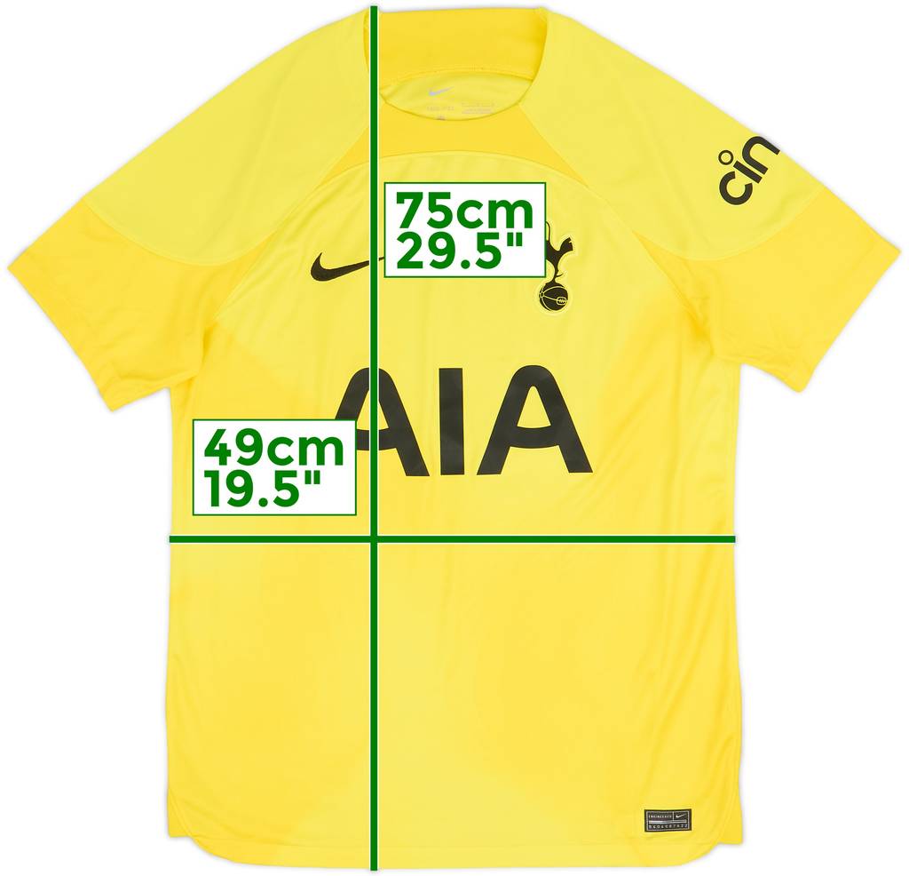 2022-23 Tottenham GK S/S Shirt - 10/10 - (M)