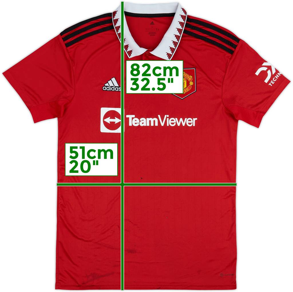2022-23 Manchester United Home Shirt - 4/10 - (L)