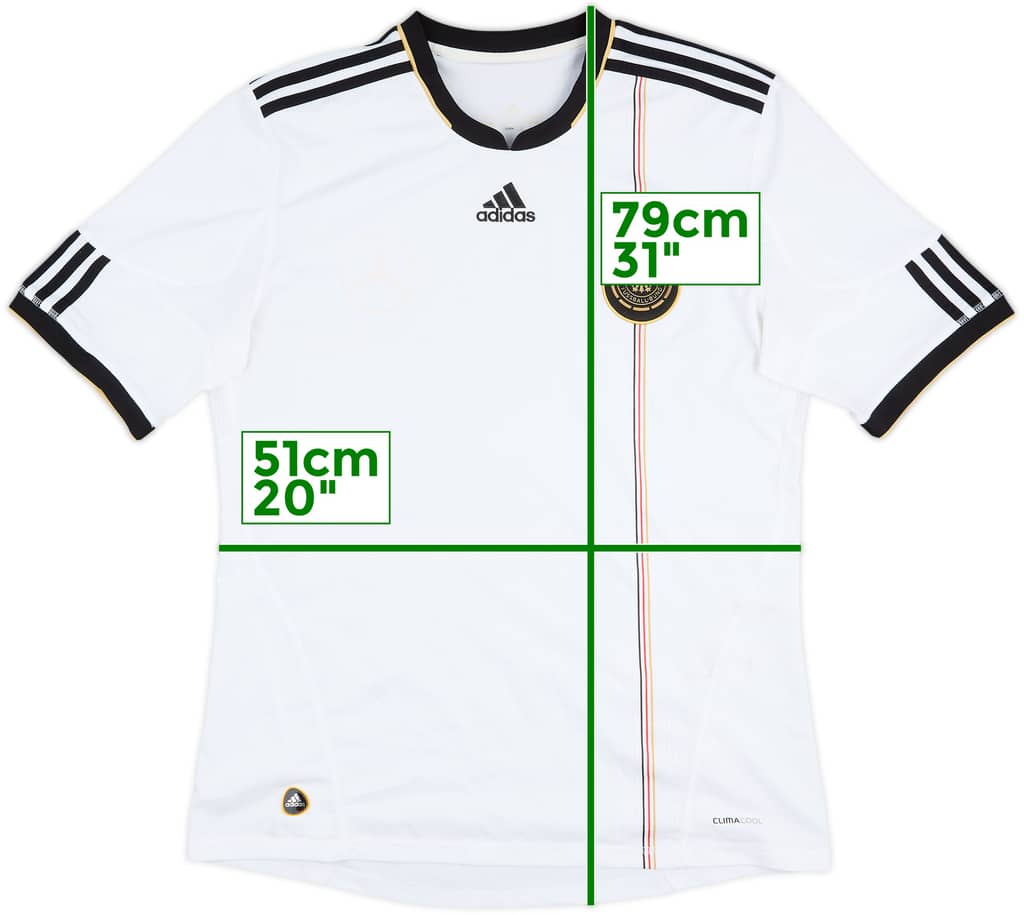 2010-11 Germany Home/Training Shirt - 3/10 - (L)