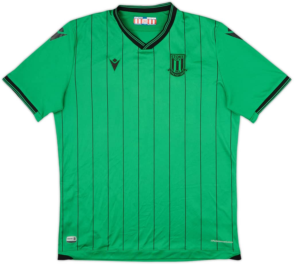 2021-22 Stoke City Away Shirt - 8/10 - (XL.Boys)